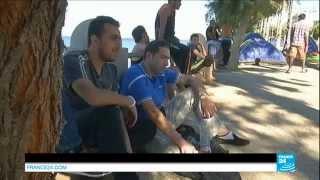 European migrant crisis: Greek island of Kos overwhelmed with refugees