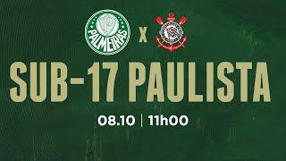 JOGO COMPLETO | PALMEIRAS (4) 1 X 0 (5) CORINTHIANS | PAULISTA SUB-17 2024