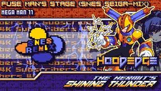  𝟒𝐊 𝐒𝐔𝐁𝐒  Mega Man 11 - The Hermit's Shining Thunder ~ Fuse Man's Stage  (SNES Seiga-mix)