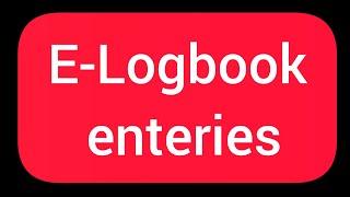 E-Logbook enteries for PG in Eportal of CPSP