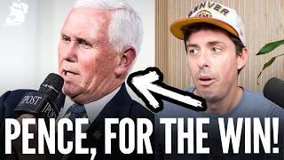 Mike Pence DRAGS RFK Jr. Like Any REAL Conservative Would! Take Notes Dems!