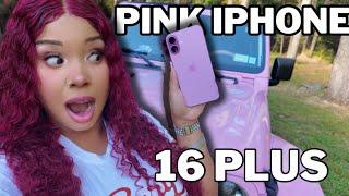 PINK IPHONE 16 plus Unboxing & Shade Comparisons