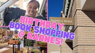 Birthday Book Shopping Vlog | My First Time at Barnes & Noble in Buckhead!