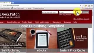 TheBookPatch.com Publishing overview