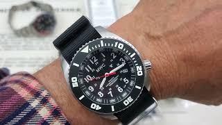 MWC DepthMaster-100atm Military dive watch