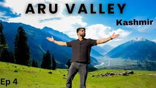 Aru Valley Kashmir pahalgam Ep 4 | Rajasthan to ladakh solo ride 2024