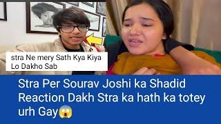 @sitarayaseensana Per @souravjvlogs ka Shadid Reaction Dakh Stra ka hath ka totey urh Gay