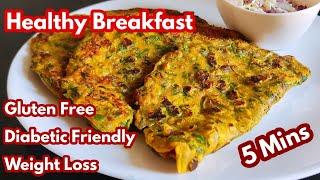 Methi Chilla - Healthy Breakfast For Weight Loss / Easy Healthy Breakfast / Breakfast Recipes /Nasta