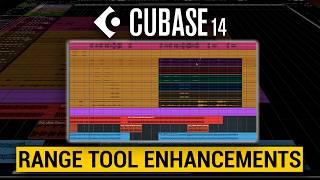 Range Selection Tool Enhancements | New Features in Cubase 14