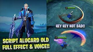 Script Alucard Old Full Effect & Voice No Password - Mobile Legends