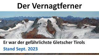 Vernagtferner (= Gletscher) Sept. 2023