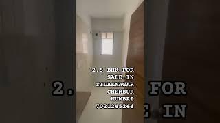 2.5 BHK FLAT FOR SALE IN TILAK NAGAR CHEMBUR MUMBAI | 1.80 Cr, #shorts #viral #shortvideo #apartment