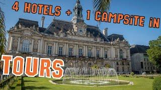 Where to stay in Tours? 4 Hotels WITH parking + 1 campsite | Lovely Loire motorcycle tour