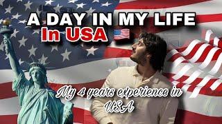 A Day in my Life in USA as a Student  | My 4 years experience in USA | Full Day Vlog |