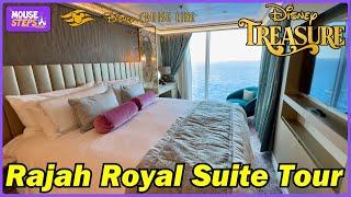 Disney Treasure Rajah Royal Suite Tour - 2-Story Concierge Stateroom with Large Balcony