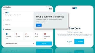 How to Integrate Paytm Payment Gateway in Website | Integrate Payment Gateway |  C#  ASP.Net