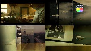 Compelling Story Modular Template for Apple Motion & Final Cut Pro - MotionVFX