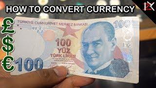 How To Convert Any Currency Using Calculator | Easy Money Conversion Method | Learn Turkish Money