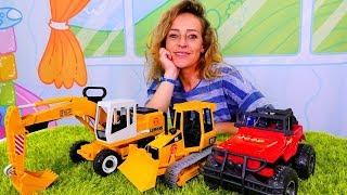 Kinder Videos mit Nicole. Wir spielen mit Spielzeugautos.