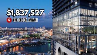 LUXURY CONDO TOUR YOU CAN RENT IMMEDIATELY IN MIAMI FLORIDA | THE ELSER | MIAMI REALTOR