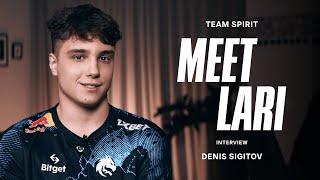 LarI's FIRST INTERVIEW ON TEAM SPIRIT