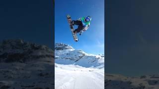 Нереальный трюк, экстрим спорт #экстрим #спорт #сноуборд