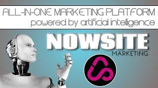 Nowsite Marketing ⎮ All-In-One Marketing Platform ⎮ Powered by Artificial Intelligence ⎮Royaltie