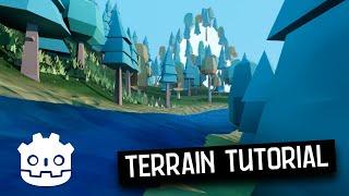 Create a 3D TERRAIN with Godot Tutorial | TerraBrush Alpha Release