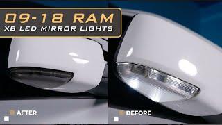 2009-2018 Dodge Ram Morimoto XB LED Underside Mirror lights | Install