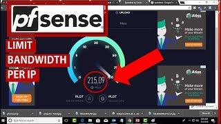 How to Limit Bandwidth Per IP Address on Your Network Using pfSense | Complete Guide