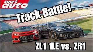 Track Battle: Corvette ZR1 vs. Camaro ZL1 1LE | sport auto