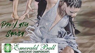 Emerald Ball 2017 - Pro Latin - Andrii Voloshko & Kateryna Kyrylenko - Samba