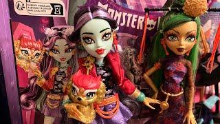 MONSTER HIGH G3 JINAFIRE LONG CORE DOLL REVIEW AND UNBOXING