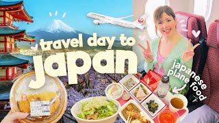 EPIC JAPAN TRAVEL DAY  We Flew 15 HOURS with Japan Airlines to Tokyo | Arriving in Shinjuku