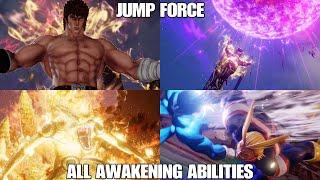 Jump Force - All Awakening Abilities 4K