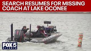 Search for Westminster School coach in Lake Oconee | FOX 5 News