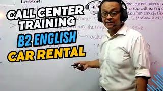 B2 English Call Center Car Rental Vocabulary and Empathy • PART 1