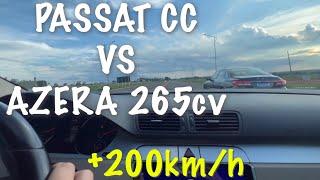 PASSAT CC 3.6 VS AZERA 3.3 265cv. SERA QUE ELE AGUENTA O NOSSO PASSATAO?