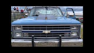 Built not bought, truck pull event. #bluecollar #truck #builtnotbought #automobile