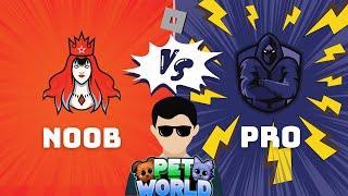 NOOB to PRO in Pet World ROBLOX