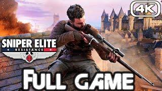 SNIPER ELITE RESISTANCE Gameplay Walkthrough FULL GAME (4K 60FPS) No Commentary