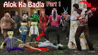 Gulli Bulli Aur Alok Ka Badla Part 1 | Gulli Bulli Aur Jeff The Killer | Make Joke Of Horror