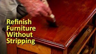 Refinish Furniture Without Stripping