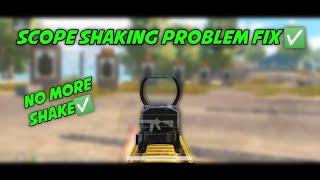 why scope is shaking in bgmi | problem fix | #bgmi #pubgmobile #pubgm