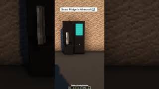 Minecraft: Modern Smart Fridge | #shorts