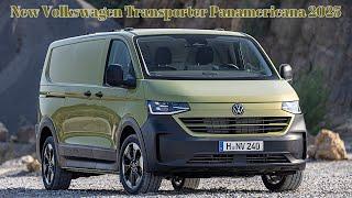 Striking Exterior Design | 1.33 Tonne Payload | New Volkswagen Transporter Panamericana 2025