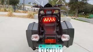 INITIAL WALK AROUND EVADER EV50-MX3 (METRO) 72 VOLT ELECTRIC MOTORCYCLE