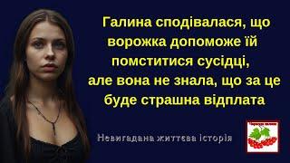 Галина сподівалася, що ворожка допоможе їй помститися сусідці, але вона не знала, що за це буде біда