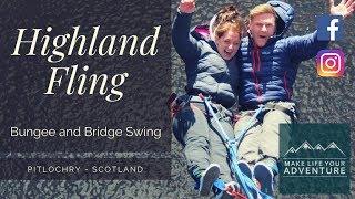 Highland Fling Tandem Bungee and Highland swing 2018 killiecrankie