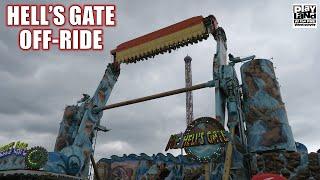 Hell's Gate Off-Ride Footage, PNE Playland Huss Top Spin | Non-Copyright